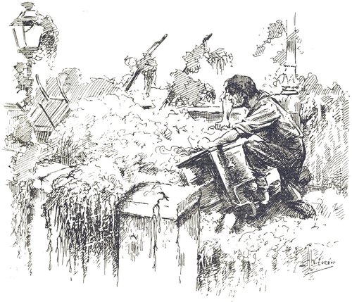 Henrique Alvim Corrêa's War of the Worlds 1906 — Survivor at the Ruins