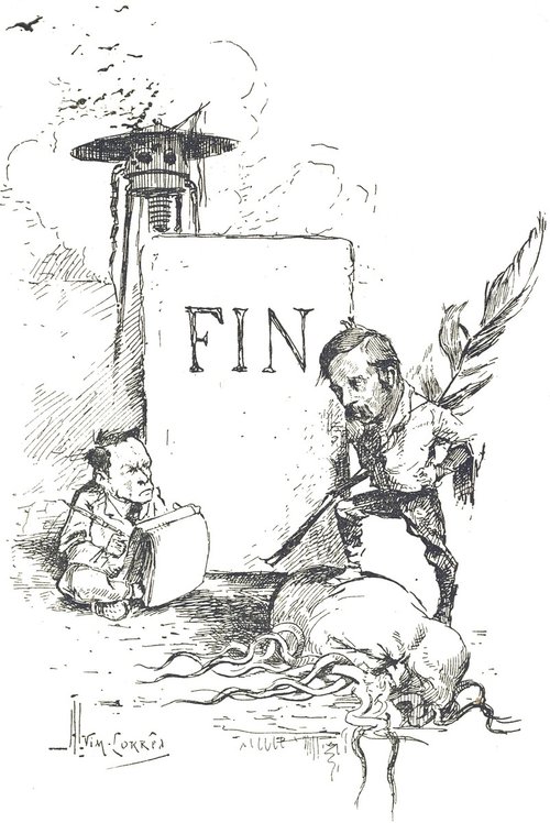 Henrique Alvim Corrêa's 'The War of the Worlds' Final Page, 1906