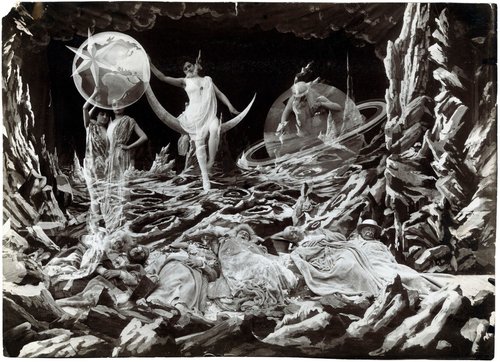 Georges Méliès 'A Trip to the Moon' Dream Sequence Still, c.1902