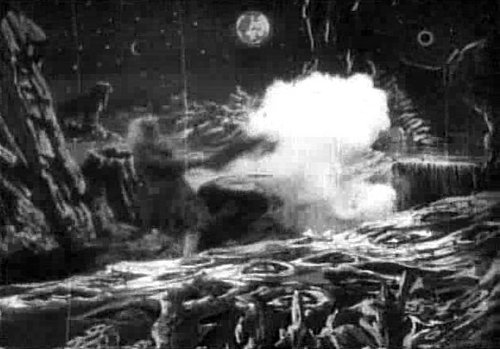 Lunar Surface Explosion — Georges Méliès 'Le Voyage dans la Lune' 1902