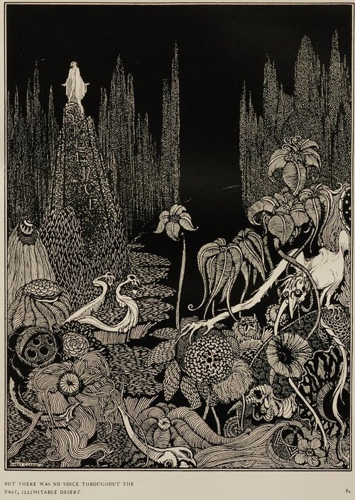 Harry Clarke's 'Silence' – Tales of Mystery & Imagination, Poe 1919