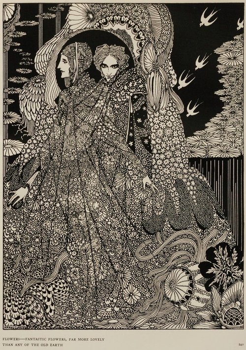 Harry Clarke's 'Fantastic Flowers' — Poe's Tales of Mystery & Imagination