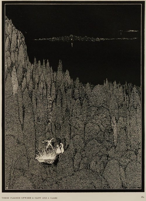 Harry Clarke's 'Glow and Glare' – Poe's Tales of Mystery 1919