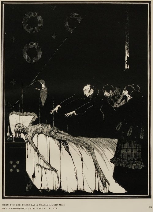 Harry Clarke's 'Facts in the Case of M. Valdemar' – Poe 1919