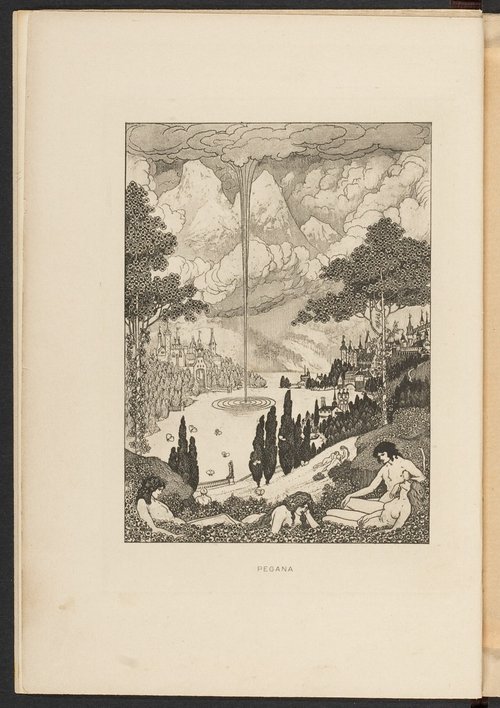 Pegana: Sidney Sime's Mythic Realm for Lord Dunsany, c.1905