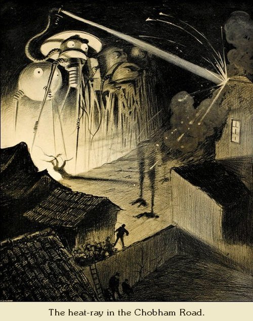 Henrique Alvim Corrêa's Heat-Ray Attack, War of the Worlds 1906