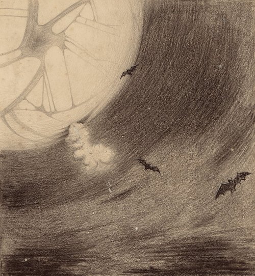 Henrique Alvim Corrêa's Martian War Machine Over Earth, War of the Worlds 1906