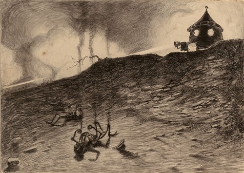 Henrique Alvim Corrêa: Dead Martians & Heat-Ray Machine, War of the Worlds 1906