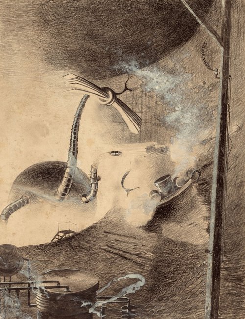 Henrique Alvim Corrêa – Martian War Machines, War of the Worlds 1906