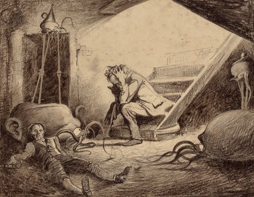 Henrique Alvim Corrêa: Martian Feeding Machine, War of the Worlds 1906