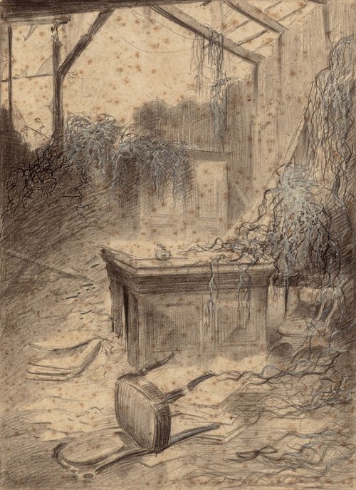 Alvim Corrêa's Abandoned Study — War of the Worlds 1906