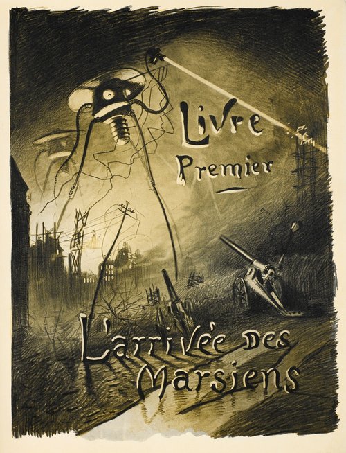 Henrique Alvim Corrêa's Martian Tripod — War of the Worlds, 1906