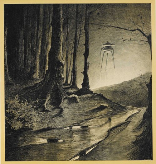 Henrique Alvim Corrêa's Martian Tripod — War of the Worlds 1906