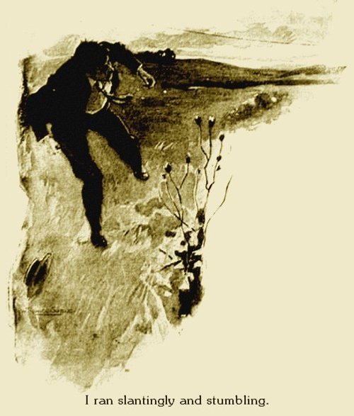 Warwick Goble's 'War of the Worlds' — Fleeing the Martian Tripods, 1897