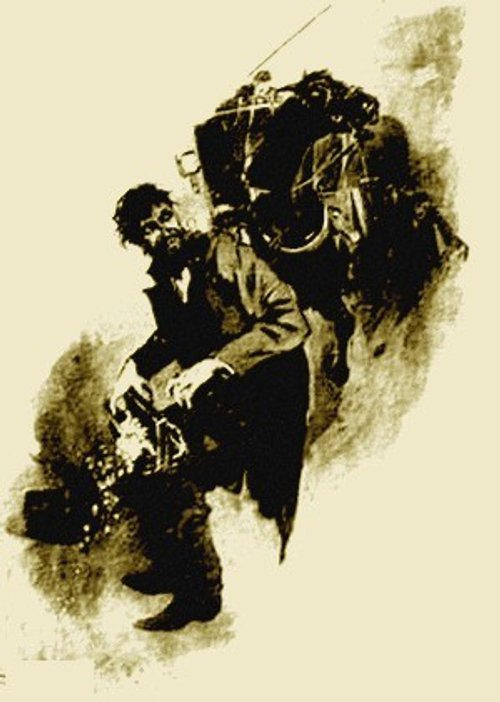 Warwick Goble's Martian-Haunted Survivor, War of the Worlds 1897