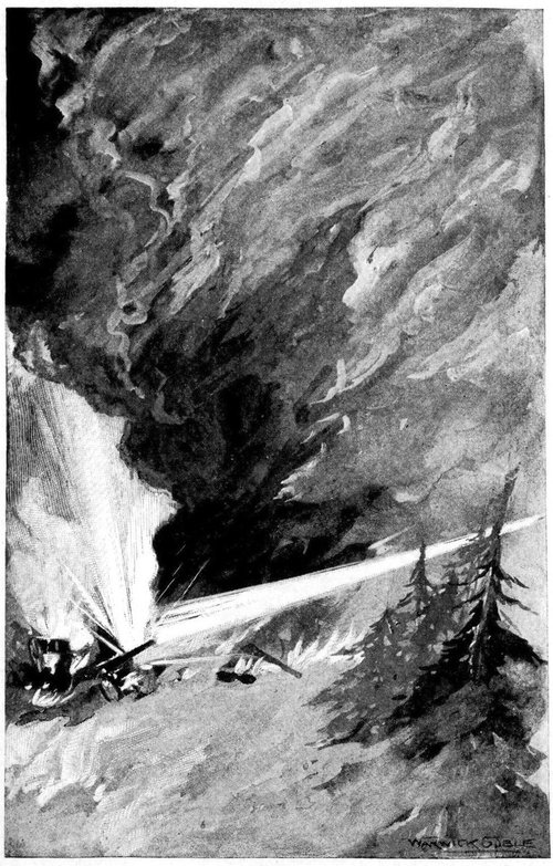 Warwick Goble's Heat-Ray Blast, War of the Worlds 1898 H.G. Wells