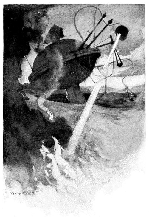 Warwick Goble's Martian Fighting Machine, War of the Worlds 1898