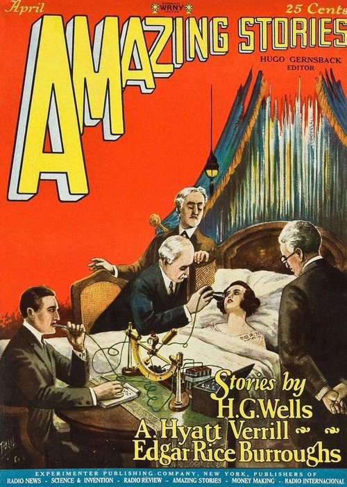 Frank R. Paul's Thought-Reading Experiment, Amazing Stories April 1927