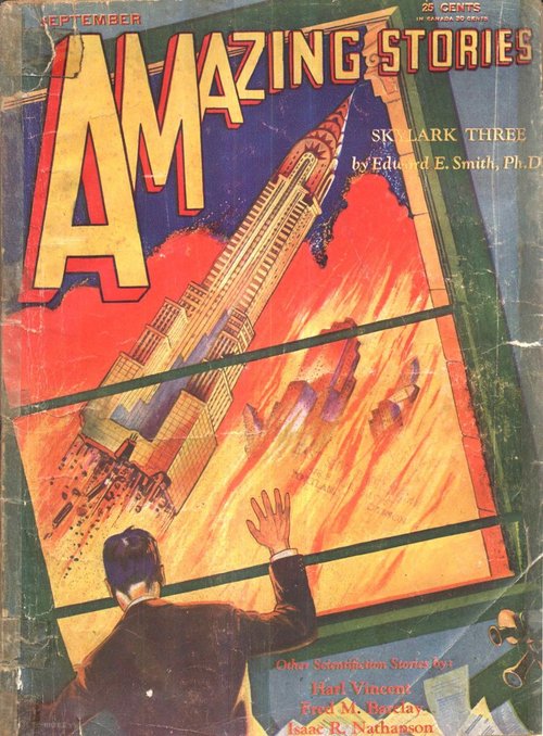 Skylark Three Destroys a City — Amazing Stories September 1930