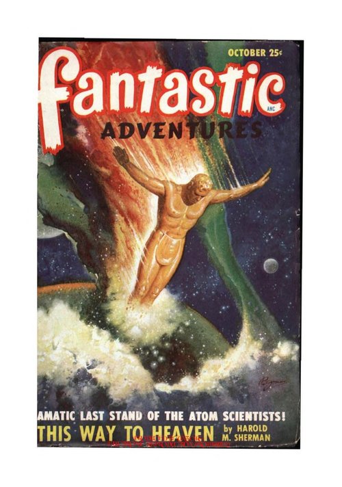 Cosmic Ascension: Fantastic Adventures October 1948 'This Way to Heaven'