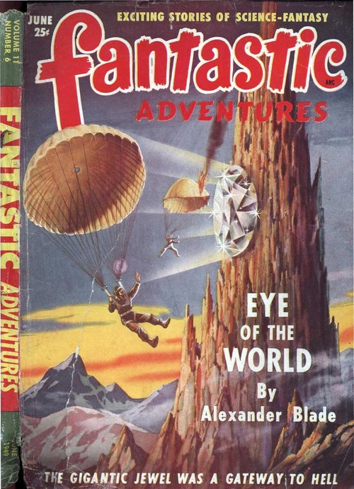 Eye of the World – Fantastic Adventures June 1949 Jewel Gateway Cover