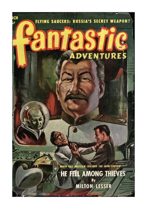 Fantastic Adventures March 1952 – Martian Crashes the Iron Curtain