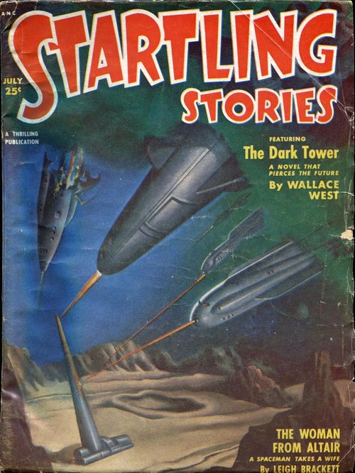 Rocket Fleet Launches Under Fire — Startling Stories July 1951