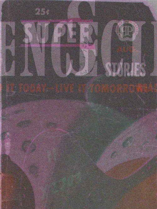 Super Science Stories August 1951 – Alien Close-Up Cover Art