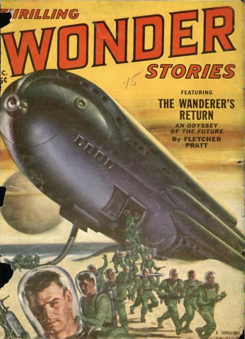 Thrilling Wonder Stories Dec 1951 – Space Troops Storm Alien World