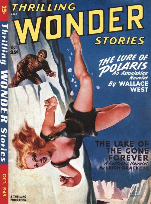 Earle Bergey's Arctic Peril — Thrilling Wonder Stories, Oct 1949