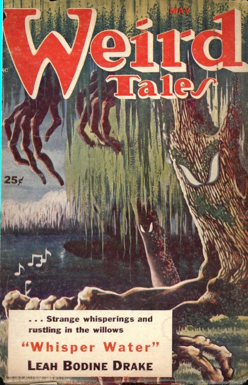 Weird Tales May 1953 'Whisper Water' — Tentacled Swamp Horror in the Willows