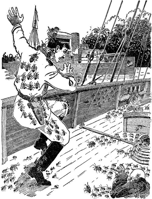 Empire of the Ants: Sailor Overwhelmed by Giant Insects, Amazing Stories 1926