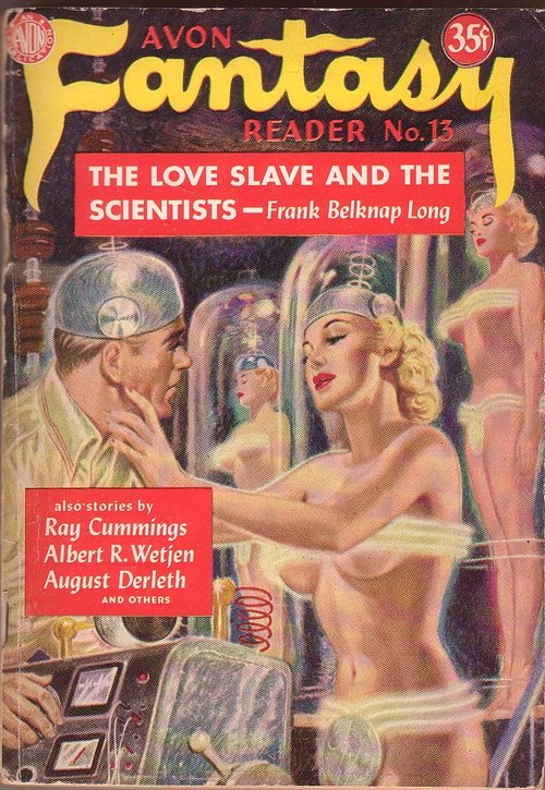 Avon Fantasy Reader No. 13 – 'Love Slave and the Scientists' Cover, c.1950