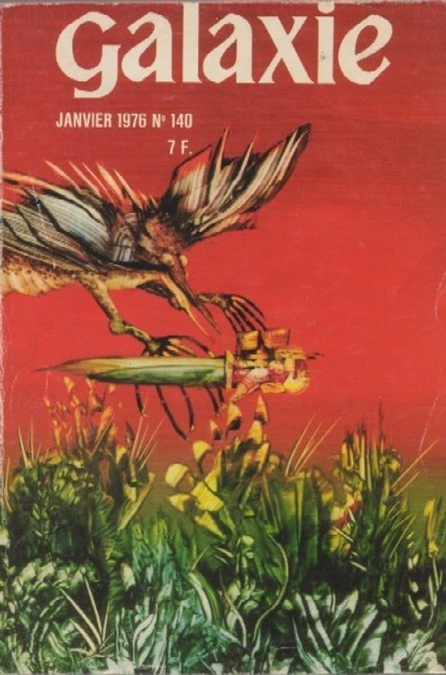 Giant Insect Attack — Galaxie No. 140 French SF Magazine Cover 1976