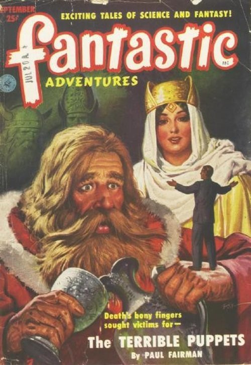Fantastic Adventures Sept 1951 – The Terrible Puppets by Paul Fairman