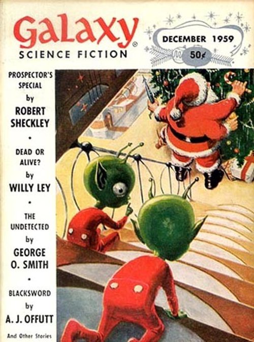 Santa Meets Alien Invaders – Galaxy Science Fiction December 1959