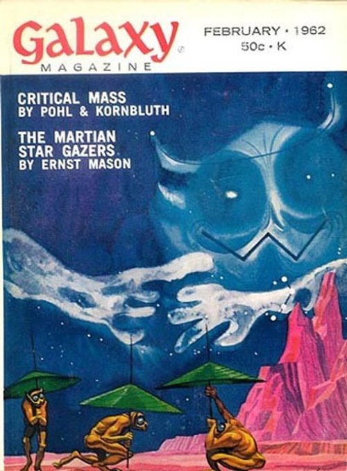 Giant Cloud Entity Menaces Martian Explorers — Galaxy Magazine Feb 1962