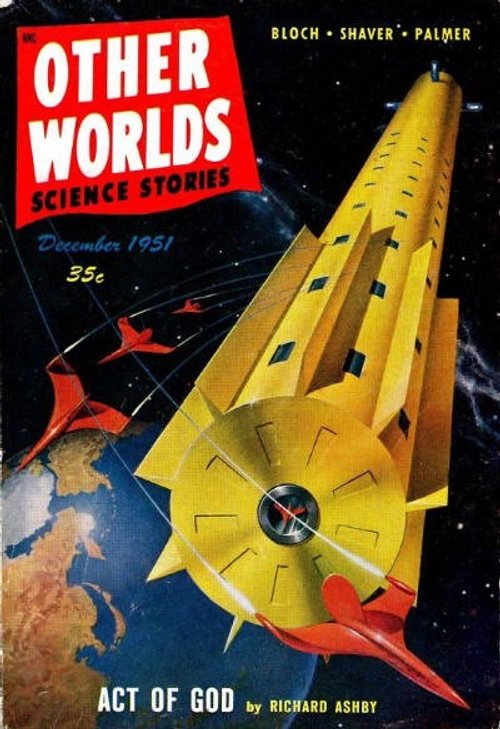 Other Worlds Science Stories Dec 1951 – Armed Space Fortress Over Earth