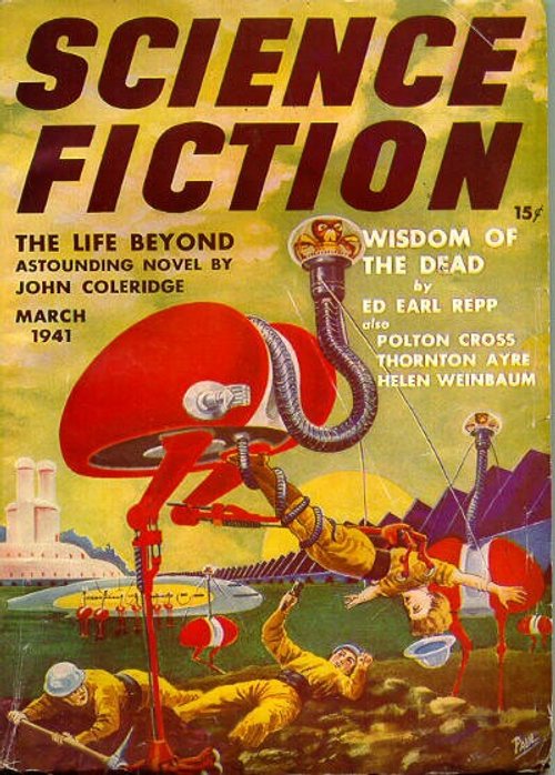 Alien Machines Seize Humans – Science Fiction Magazine, March 1941
