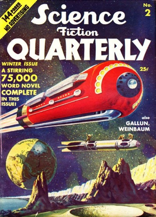 Science Fiction Quarterly #2 Winter 1940 — Red Rocket Over Alien Moon