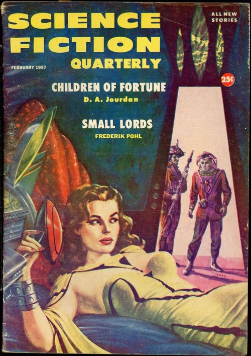 Ed Emshwiller Cover Art — Science Fiction Quarterly, February 1957