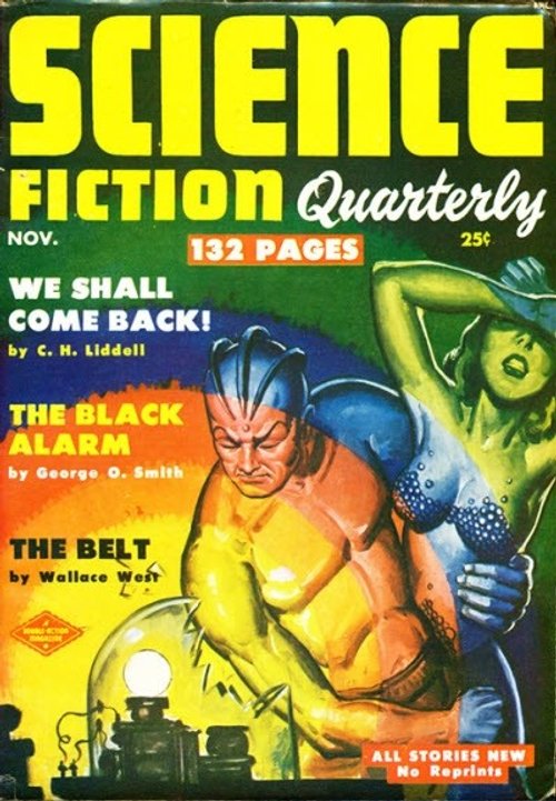 Science Fiction Quarterly Nov 1951 – Alien Captor and the Green Woman